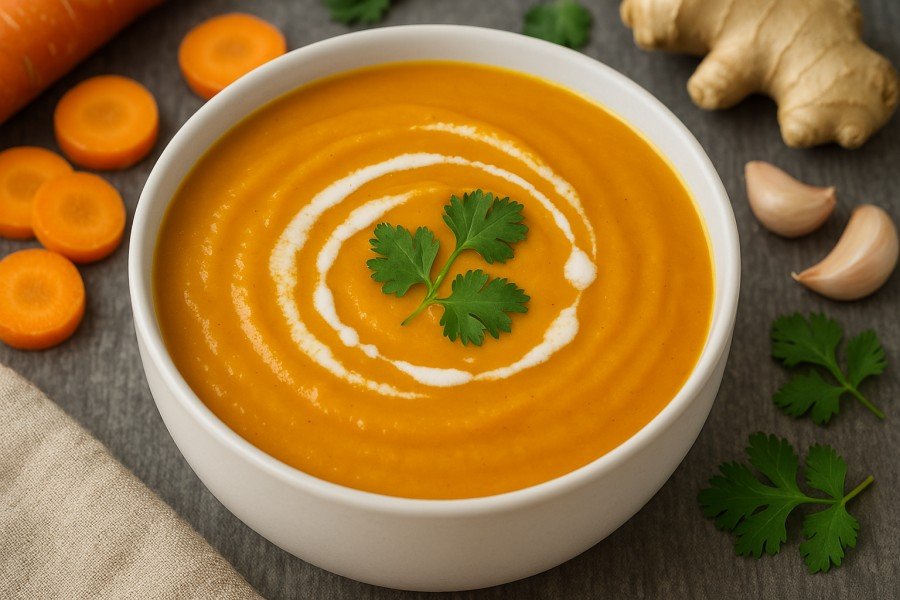 Karotten-Ingwer-Suppe